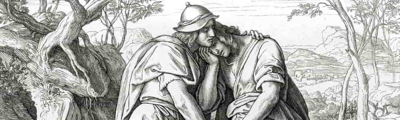 Jonathan and David: the original friends.